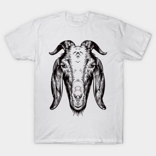 Head of the goat T-Shirt